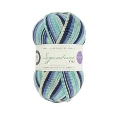 West Yorkshire Spinners Signature 4ply Winwick Mum "Seasons " Farbe: Winter Icicle