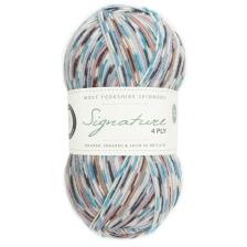 West Yorkshire Spinners Signature 4ply  "Country Birds  " 100g Farbe: Jay