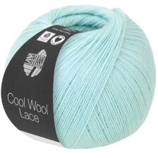 Lana Grossa Cool Wool Lace 50g Farbe: 043 Pasteltürkis