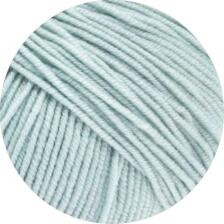 Lana Grossa Cool Wool uni - extrafeines Merinogarn Farbe: 2057 pastellblau