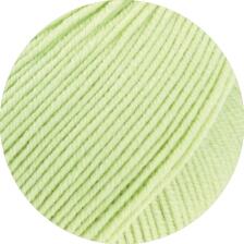 Lana Grossa Cool Wool uni - extrafeines Merinogarn Farbe: pastellgrün 2077