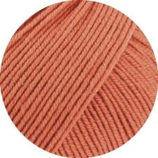 Lana Grossa Cool Wool uni - extrafeines Merinogarn Farbe: rost 2082