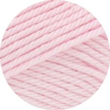 Lana Grossa Cotone uni 50g - feines Baumwollgarn Farbe: 122 rosa