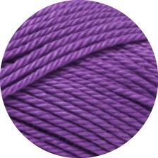 Lana Grossa Cotone uni 50g - feines Baumwollgarn Farbe: 132 lavendel