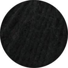 Lana Grossa Ecopuno - weiches Ganzjahresgarn mit feinem Flaum Farbe: 16 schwarz