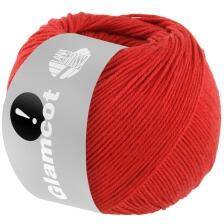 Lana Grossa Glamcot 50g Farbe: 005 Rot