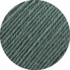 Lana Grossa Meilenweit 100 Seta Farbe: 007 graugrün