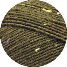 Lana Grossa Meilenweit 100 Tweed 100g Sockengarn Farbe: 0168 Lodengrün
