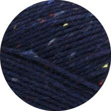 Lana Grossa Meilenweit 150 TWEED - 6fach Sockenwolle 150g Farbe: 8816 Nachtblau