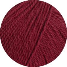 Lana Grossa Natural Lama Fine 50g Farbe: 117 weinrot