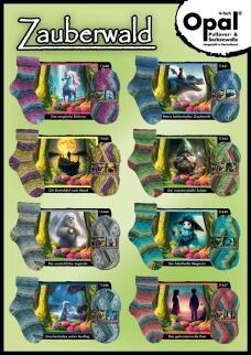 Opal Zauberwald 4fach Sockengarn 100g