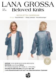 Lana Grossa Beloved Knits - Einzelanleitung Nicoletta Cardigan
