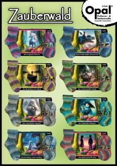 Opal Zauberwald 4fach Sockengarn 100g