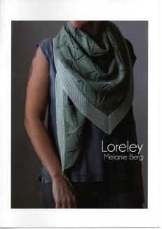Rosy Green Wool Anleitung - Tuch Loreley