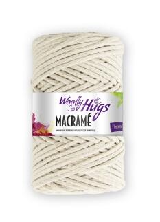 Woolly Hugs Makramé - 4mm Makrameegarn 200g