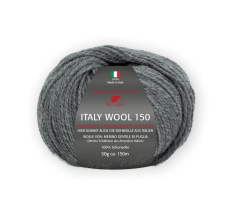 Pro Lana Italy Wool 150 50g Farbe: 195 Dunkelgrau Meliert