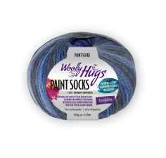 Woolly Hugs Paint Socks Farbe: 205 jeans/blau
