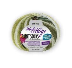 Woolly Hugs Paint Socks Farbe: 206 grün/braun