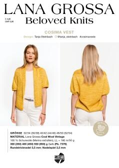 Lana Grossa Beloved Knits - Einzelanleitung Cosima Vest