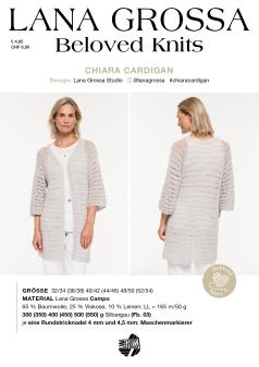 Lana Grossa Beloved Knits - Einzelanleitung Chiara Cardigan