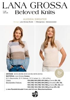 Lana Grossa Beloved Knits - Einzelanleitung Alessia Sweater