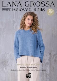 Lana Grossa Beloved Knits - Einzelanleitung Basic Rib Sweater