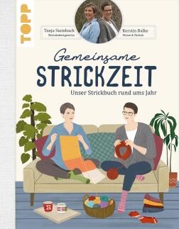 Gemeinsame Strickzeit von Tanja Steinbach und Kerstin Balke