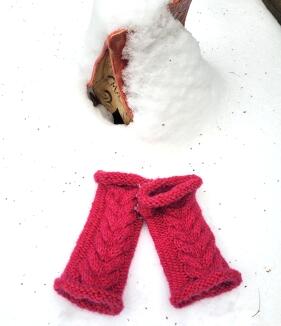 Anleitung Chunky Stulpen mit Hirschzopf