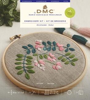 DMC Stickset Indigopflanze von Marie D. Procureur