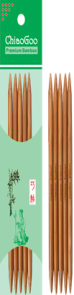 ChiaoGoo Bambus Nadelspiel Bamboo Patina 15cm
