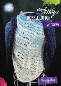 Woolly Hugs Anleitungs Flyer Bobbel Cotton - Tuch Musterwellen