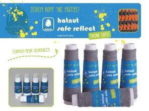 hatnut Safe reflect - floureszierendes Beilaufgarn 100m
