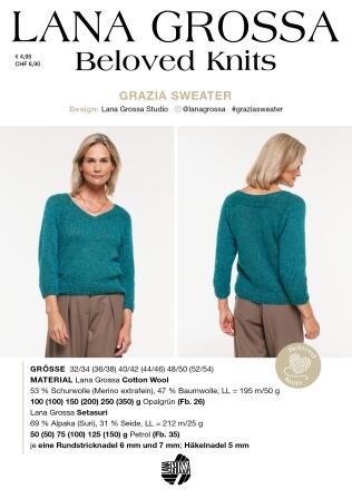 Lana Grossa Beloved Knits - Einzelanleitung Grazia Sweater