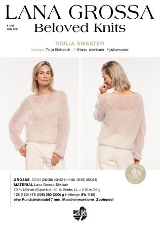Lana Grossa Beloved Knits - Einzelanleitung Giulia Sweater