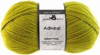 Schoppel Admiral 4fach-Sockenwolle Farbe oliven
