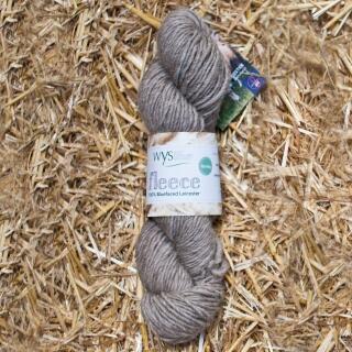 WYS "Fleece " Bluefaced Leicester Roving - Natural Collection Farbe: 02 Light Brown