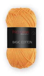 Pro Lana Basic Cotton - feines Baumwollgarn in vielen Farben Farbe: 28 hellorange
