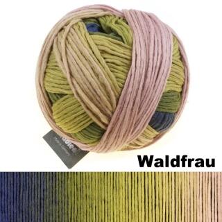 Schoppel Wolle Gradient - Merinogarn mit langem Farbverlauf Farbe: Waldfrau