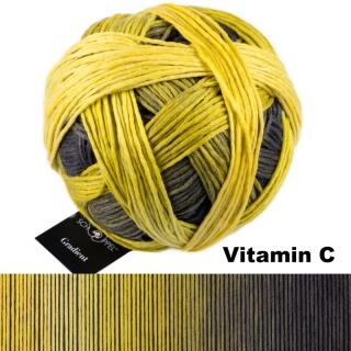 Schoppel Wolle Gradient - Merinogarn mit langem Farbverlauf Farbe: Vitamin C