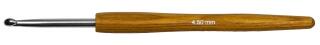 KnitPro Häkelnadel aus Stahl mit Holzgriff SIGNAL NS 4,5mm