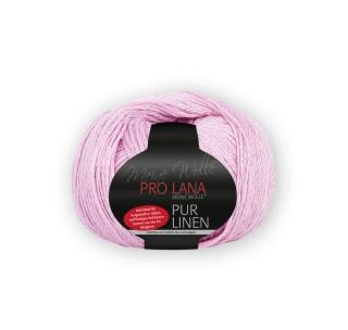 Pro Lana Pur Linen - Leinenbändchengarn Farbe: 33 rosa