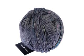 Schoppel Wolle Bio Merinos - Bio-Merinogarn mit Leinen Farbe: Nacht Tweed (880tw)