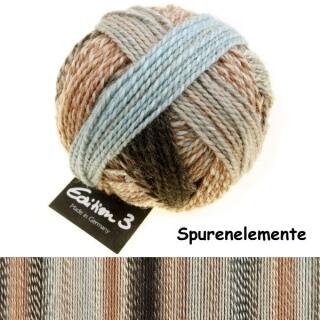 Schoppel Wolle Edition 3.0 aus 100% Merino Schurwolle extrafein Farbe: Ipanema Beach Spurenelemente