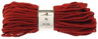 Schoppel XL - volumiges, extra dochtiges Rastagarn für extravagante Unikate aus Schurwolle Farbe: Rotkappe
