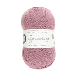 West Yorkshire Spinners Signature 4ply Unis 100g Farbe: 530 Pennyroyal