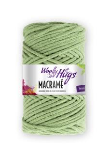 Woolly Hugs Makramé - 4mm Makrameegarn 200g Farbe: 73 Gras