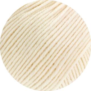 Lana Grossa Cool Wool Big 50g - extrafeines Merinogarn Farbe: 1008 creme
