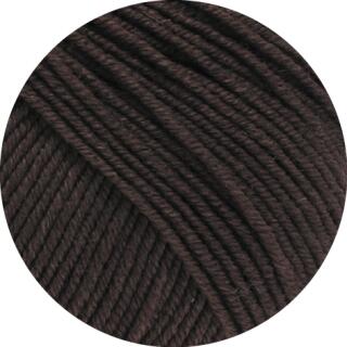 Lana Grossa Cool Wool uni - extrafeines Merinogarn Farbe: mokka 2074