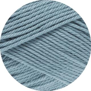 Lana Grossa Cotone - feines Baumwollgarn Farbe: 089 blaugrau