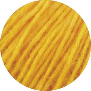 Lana Grossa Ecopuno - weiches Ganzjahresgarn mit feinem Flaum Farbe: 4 gelb